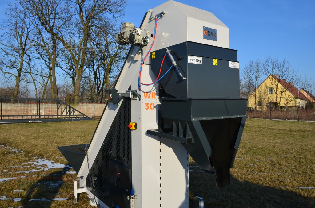 Absackwaage/Waage des Typs KMK Waage WR30 Bunkerwaage Kartoffelwaage Tarierband 30 kg oder 50kg, Neumaschine in Ehekirchen (Bild 1)