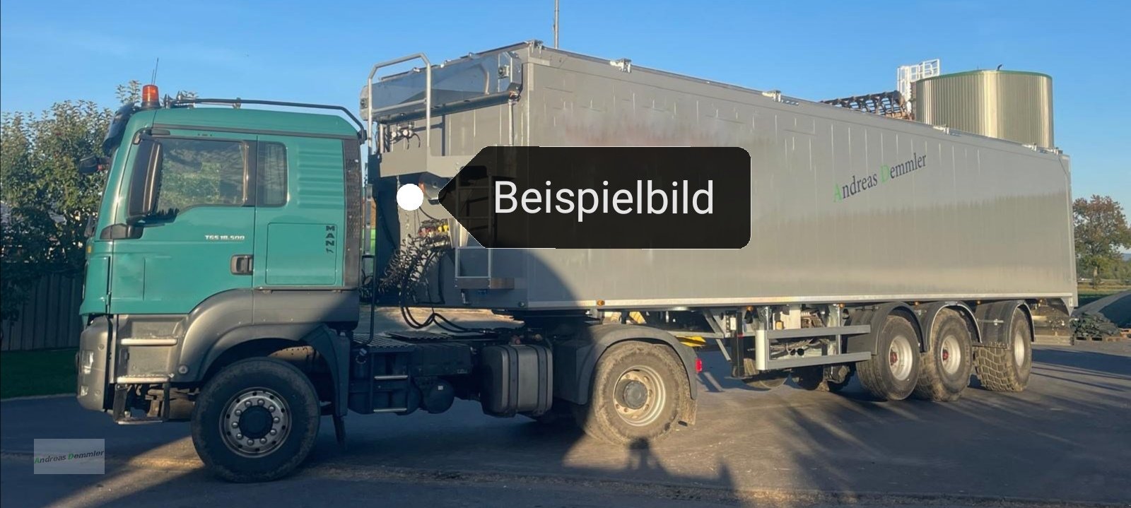 Abschiebewagen Türe ait A. Demmler Agrotruck Schubboden, Neumaschine içinde Wertingen (resim 1)
