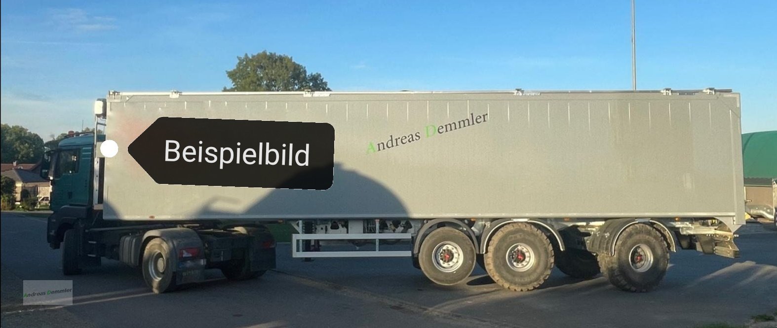 Abschiebewagen Türe ait A. Demmler Agrotruck Schubboden, Neumaschine içinde Wertingen (resim 2)