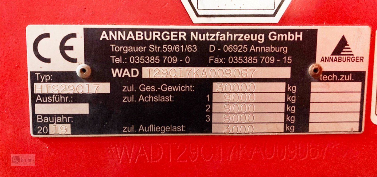 Abschiebewagen du type Annaburger SchubMax Plus HTS 29.17, Gebrauchtmaschine en Karstädt (Photo 14)