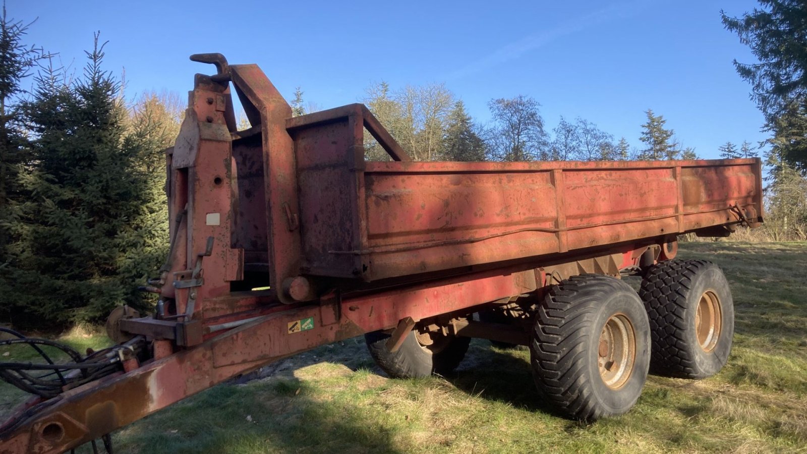 Abschiebewagen Türe ait BigAb 15-19, Gebrauchtmaschine içinde Dalmose (resim 1)