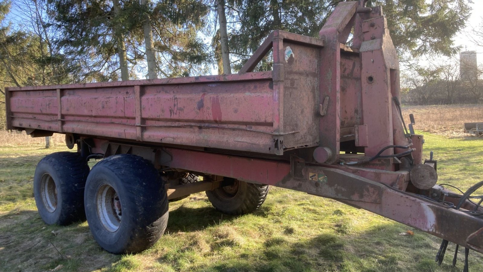 Abschiebewagen Türe ait BigAb 15-19, Gebrauchtmaschine içinde Dalmose (resim 2)