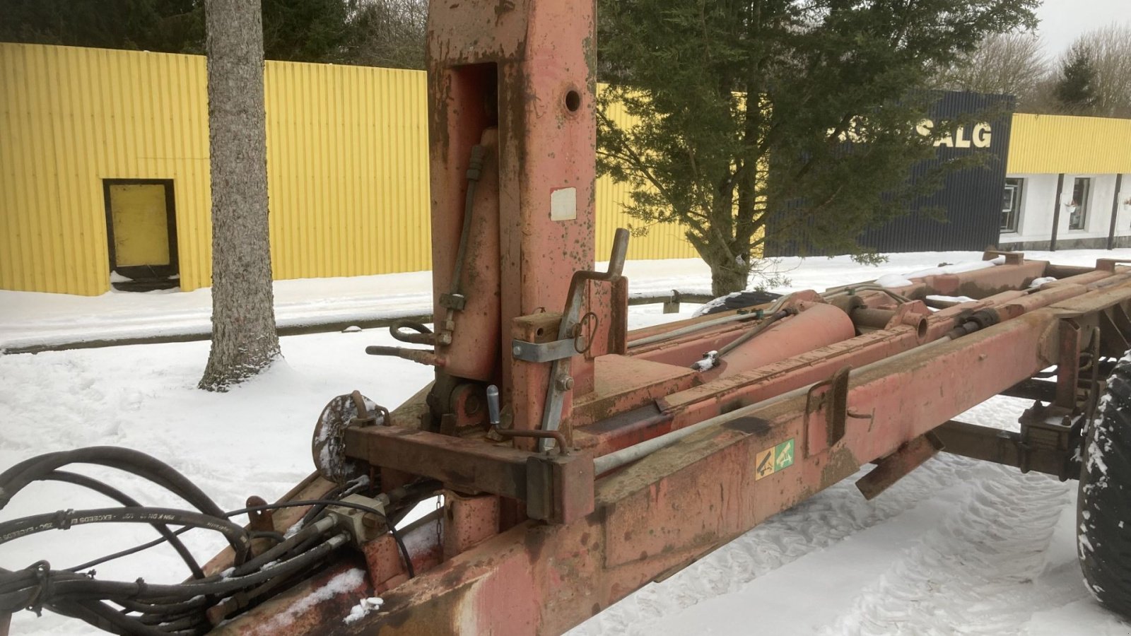 Abschiebewagen Türe ait BigAb 15-19, Gebrauchtmaschine içinde Dalmose (resim 6)