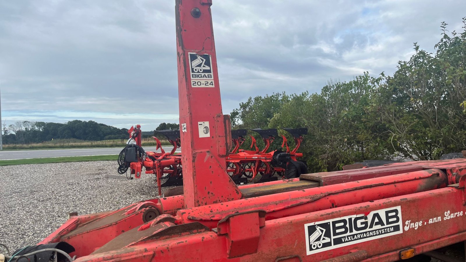 Abschiebewagen типа BigAb 20-24 Kroghejsevogn, Gebrauchtmaschine в Løgstør (Фотография 3)