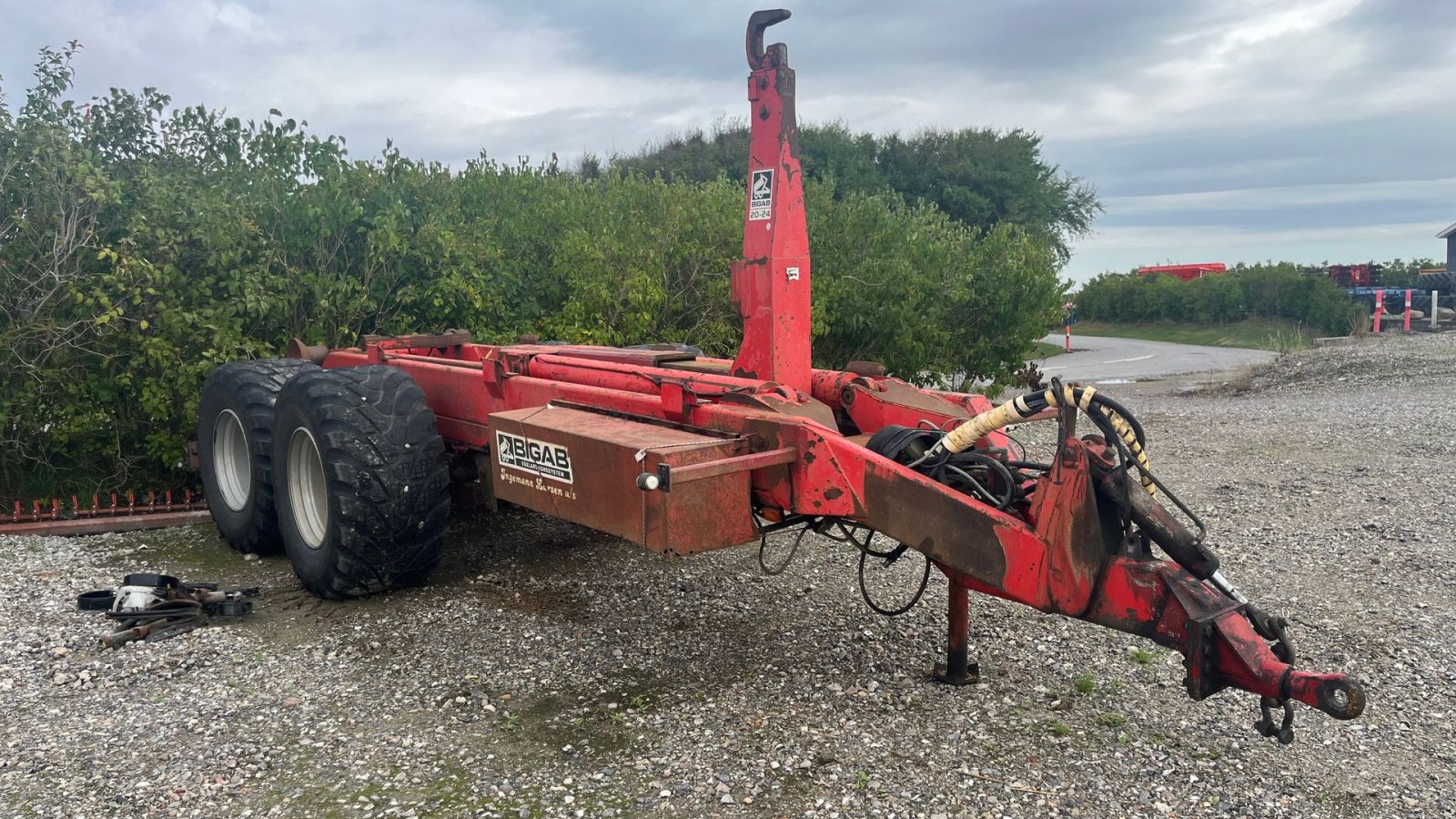 Abschiebewagen типа BigAb 20-24 Kroghejsevogn, Gebrauchtmaschine в Løgstør (Фотография 2)