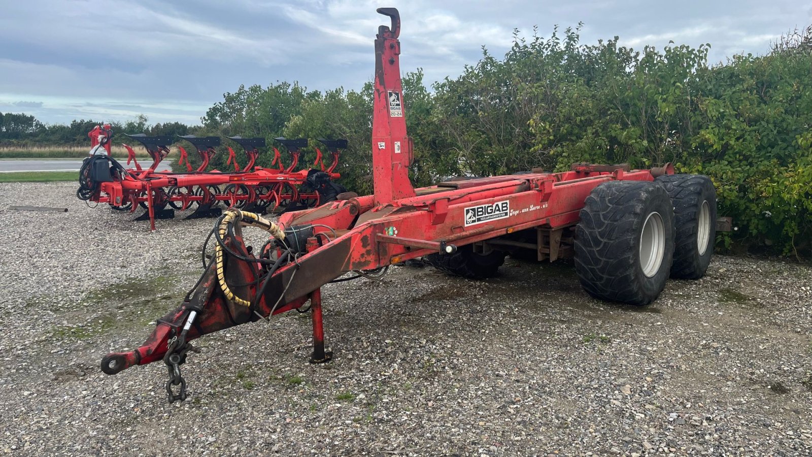 Abschiebewagen типа BigAb 20-24 Kroghejsevogn, Gebrauchtmaschine в Løgstør (Фотография 1)