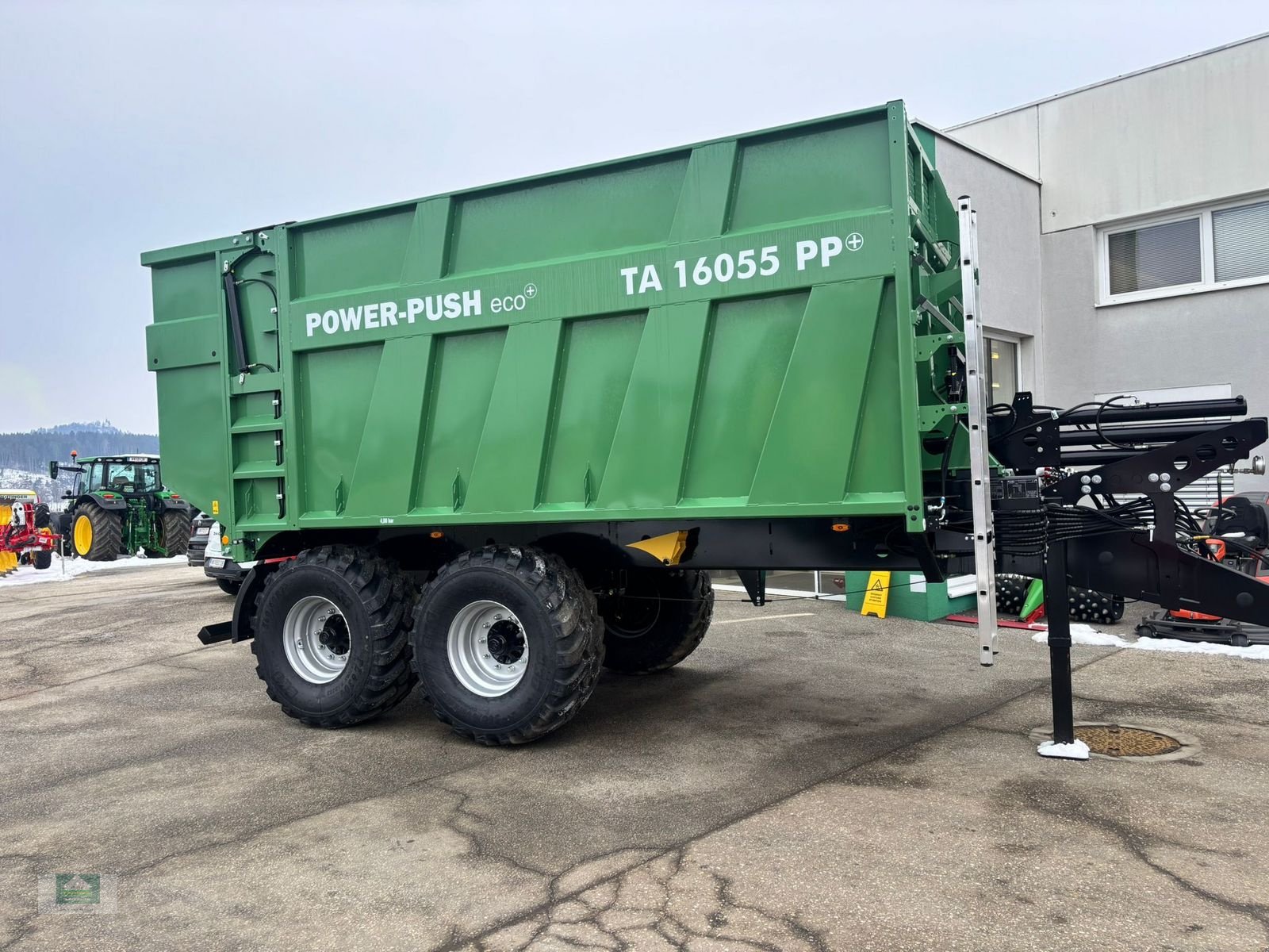 Abschiebewagen от тип Brantner TA 16055 PP+, Gebrauchtmaschine в Klagenfurt (Снимка 1)