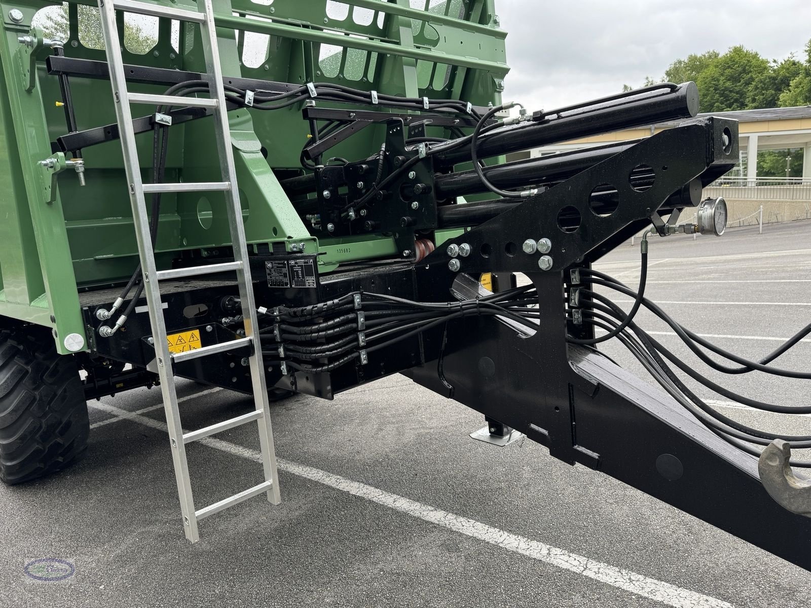 Abschiebewagen des Typs Brantner TA 16055 PP+, Neumaschine in Münzkirchen (Bild 12)