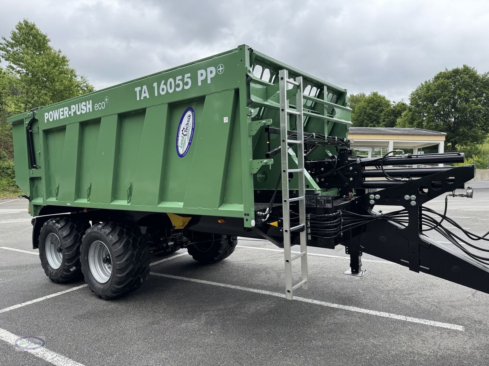 Abschiebewagen des Typs Brantner TA 16055 PP+, Neumaschine in Münzkirchen (Bild 9)