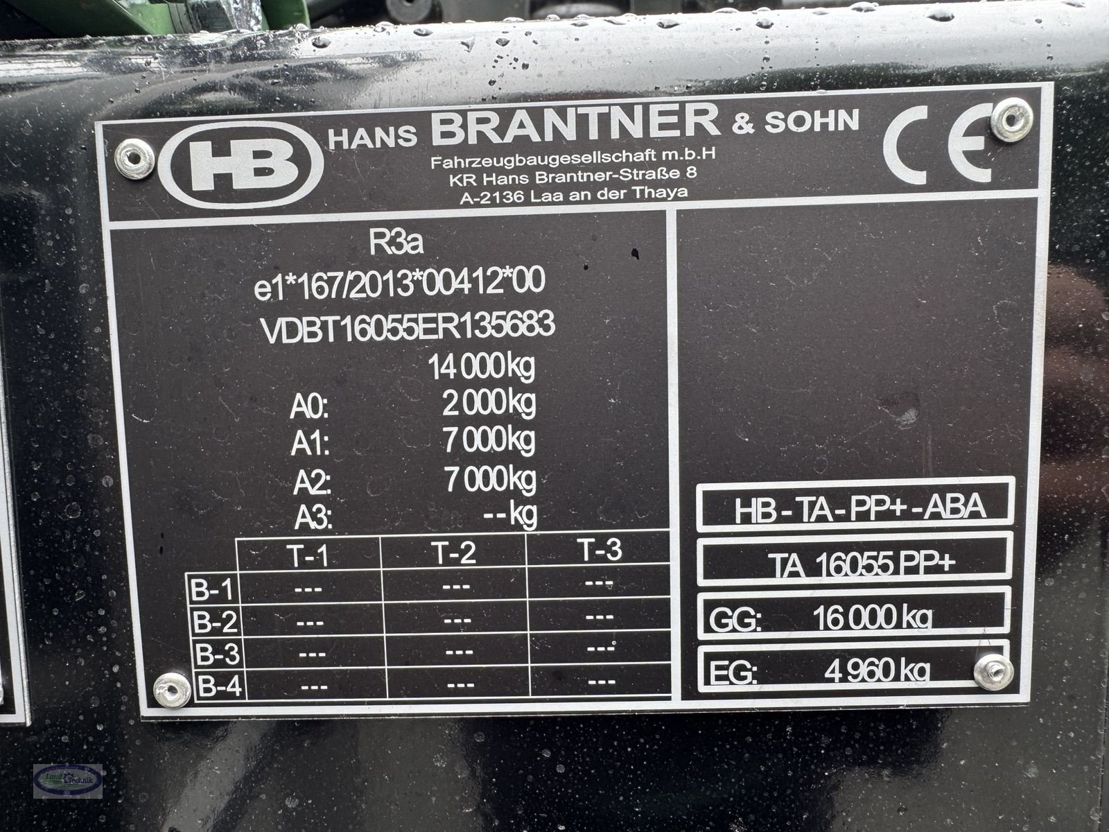 Abschiebewagen des Typs Brantner TA 16055 PP+, Neumaschine in Münzkirchen (Bild 10)