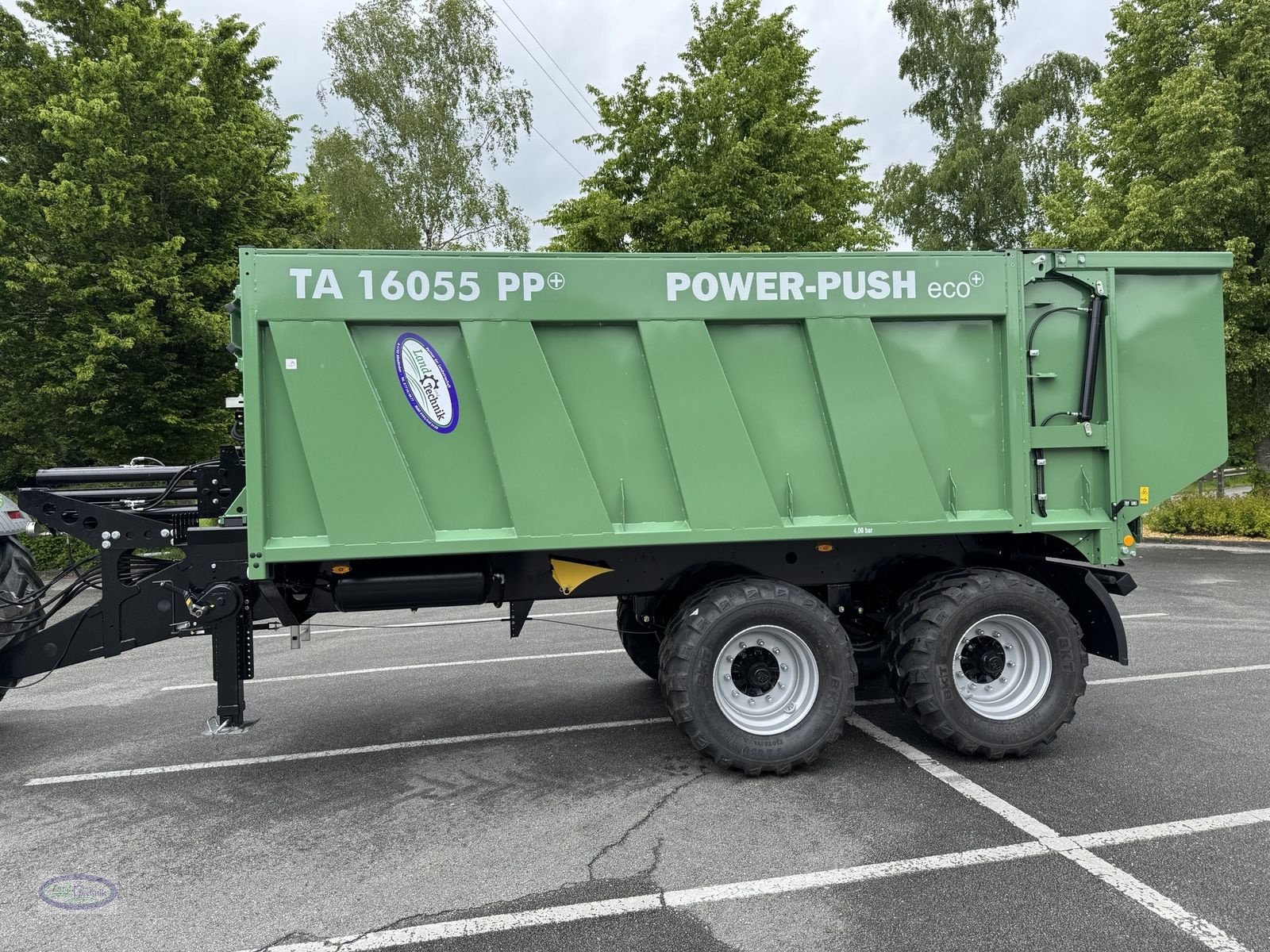 Abschiebewagen des Typs Brantner TA 16055 PP+, Neumaschine in Münzkirchen (Bild 2)