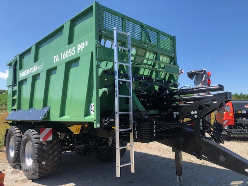 Abschiebewagen des Typs Brantner TA 1655, Neumaschine in Regen (Bild 2)