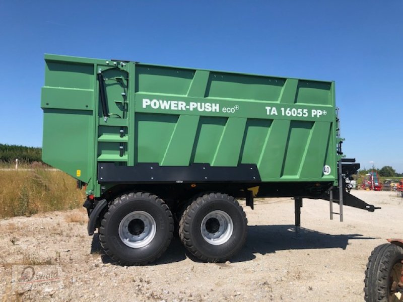 Abschiebewagen des Typs Brantner TA 1655, Neumaschine in Regen (Bild 1)