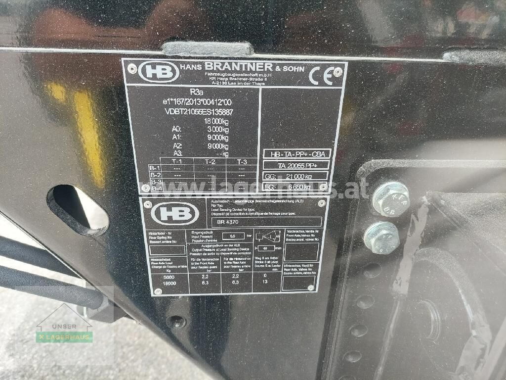 Abschiebewagen typu Brantner TA 20055 PP POWER PUSH, Neumaschine v Haag (Obrázek 4)