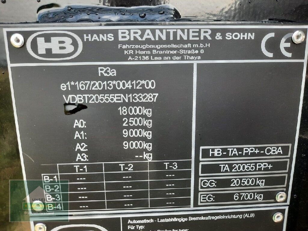 Abschiebewagen a típus Brantner TA 20055PP+, Neumaschine ekkor: Perg (Kép 3)