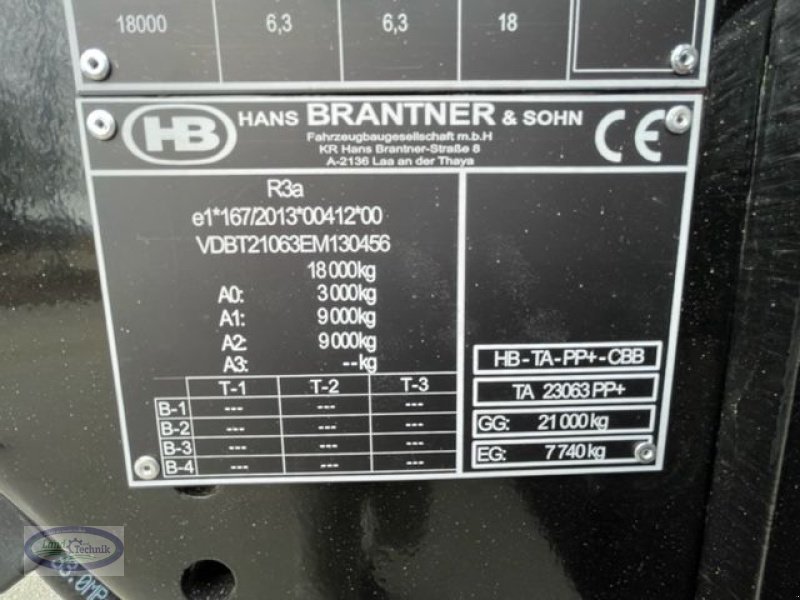 Abschiebewagen of the type Brantner TA 23063 PP+, Neumaschine in Münzkirchen (Picture 10)