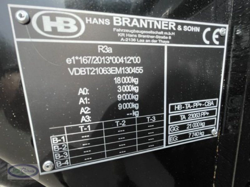 Abschiebewagen des Typs Brantner TA 23063 PP+, Neumaschine in Münzkirchen (Bild 12)