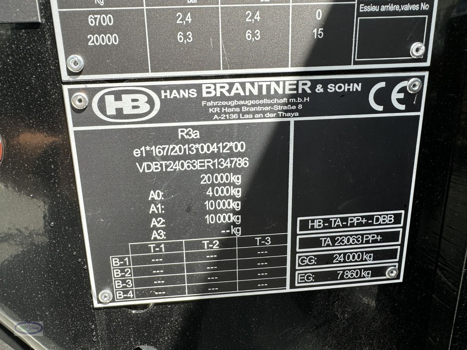 Abschiebewagen des Typs Brantner TA 23063 PP, Neumaschine in Münzkirchen (Bild 11)