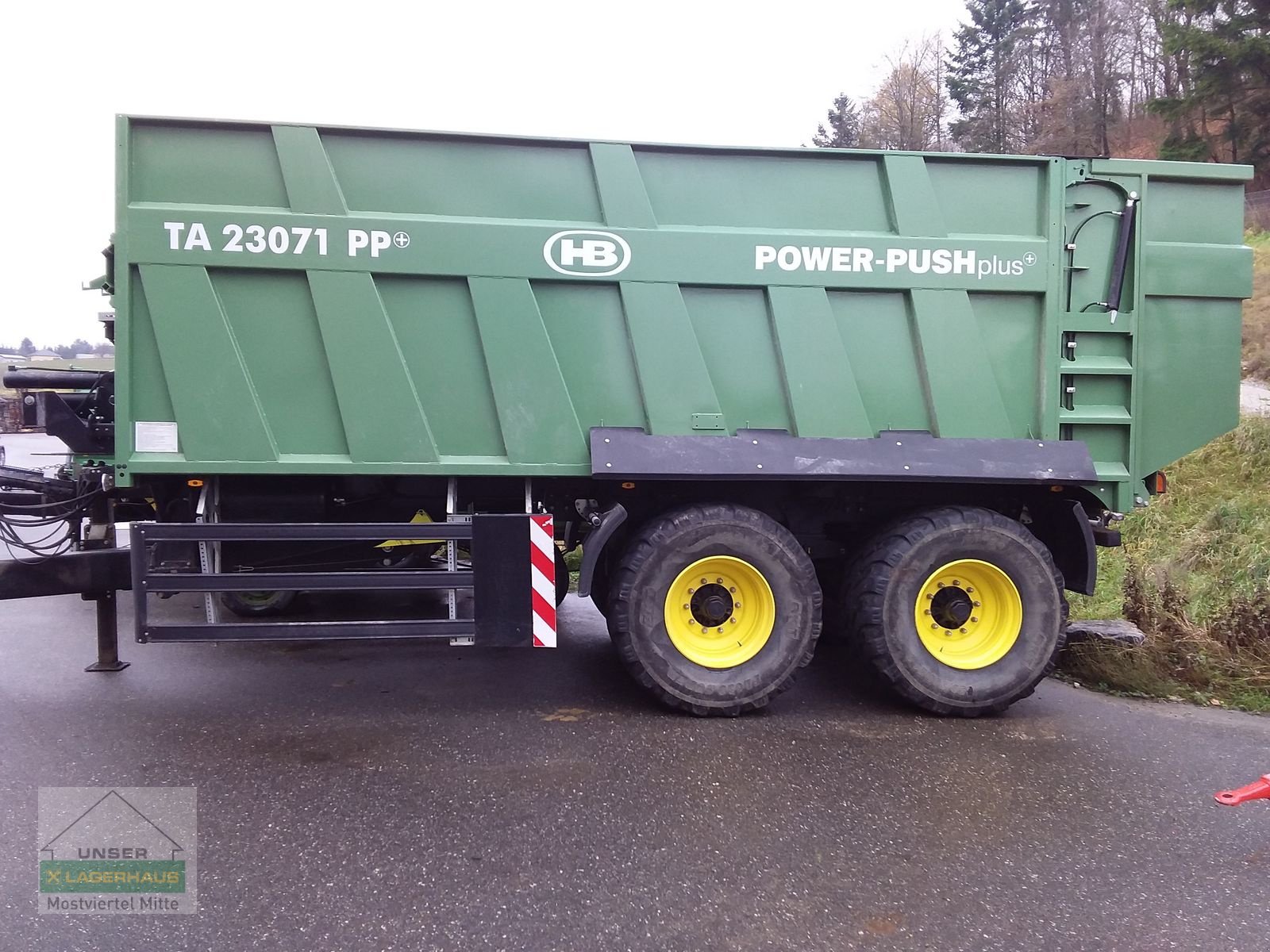 Abschiebewagen des Typs Brantner TA 23071 PP+, Gebrauchtmaschine in Bergland (Bild 4)