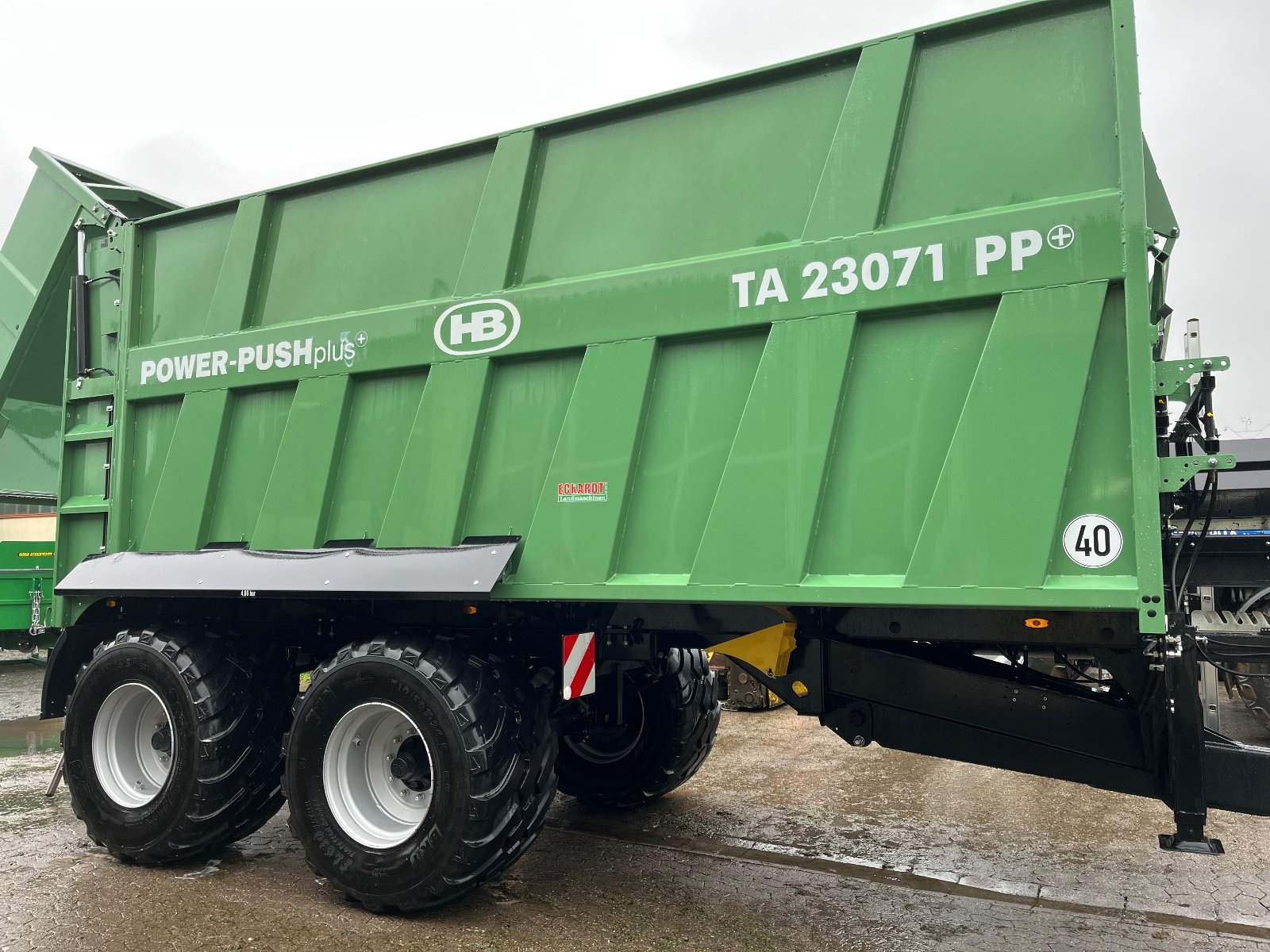 Abschiebewagen tipa Brantner TA 23071 PP, Gebrauchtmaschine u Konradsreuth (Slika 1)