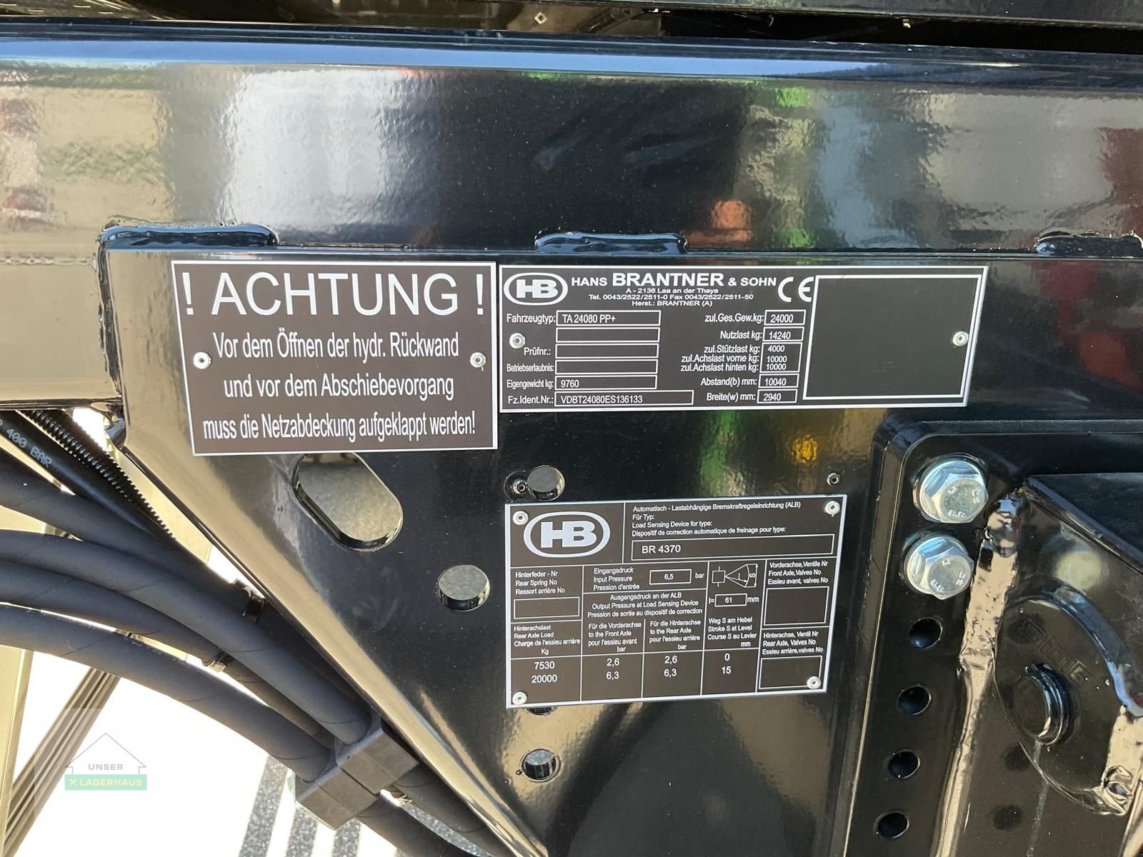 Abschiebewagen του τύπου Brantner TA 24080 PP+, Gebrauchtmaschine σε Voitsberg (Φωτογραφία 10)