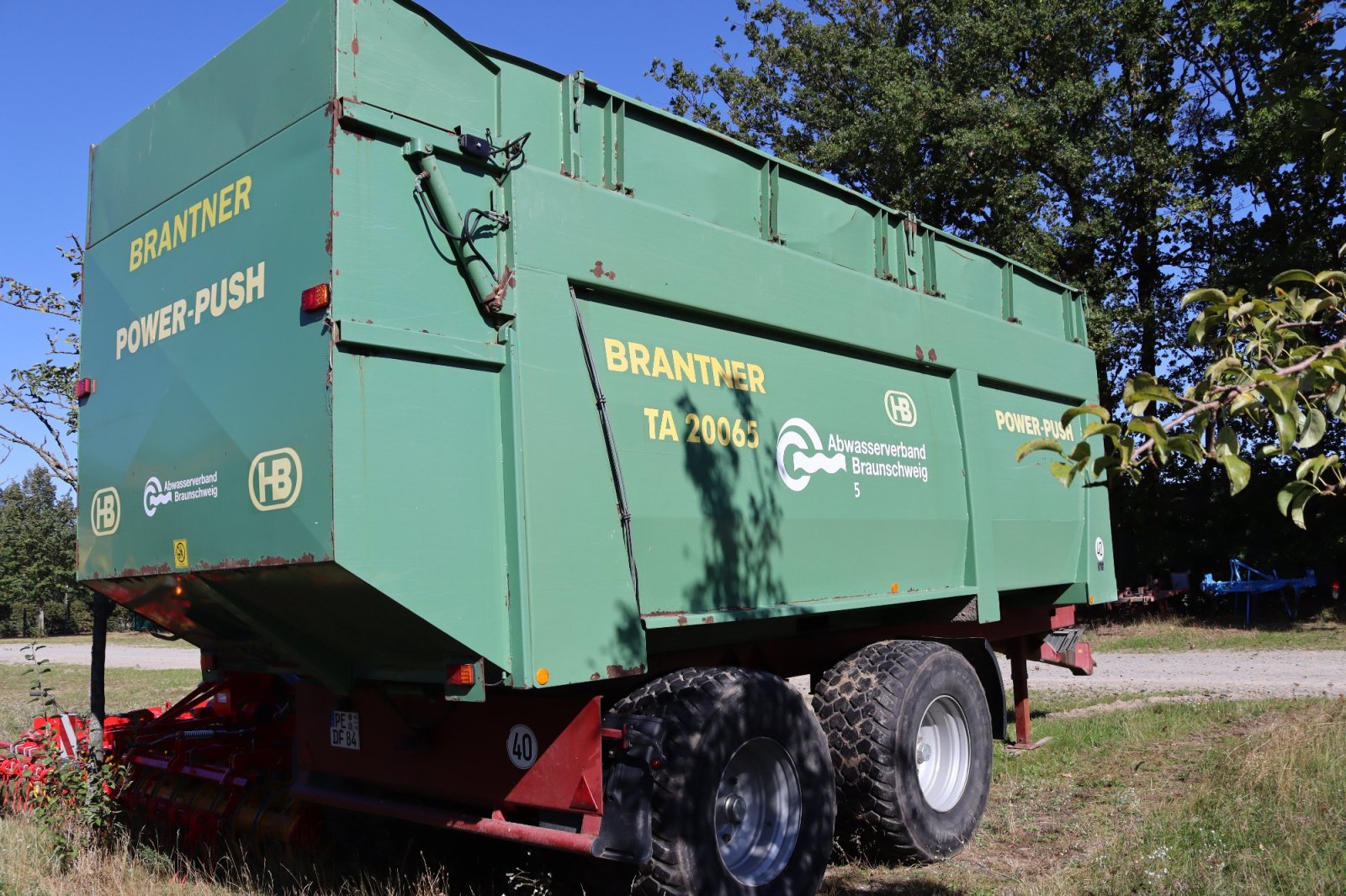 Abschiebewagen типа Brantner TA20065PP, Gebrauchtmaschine в Wendeburg (Фотография 1)