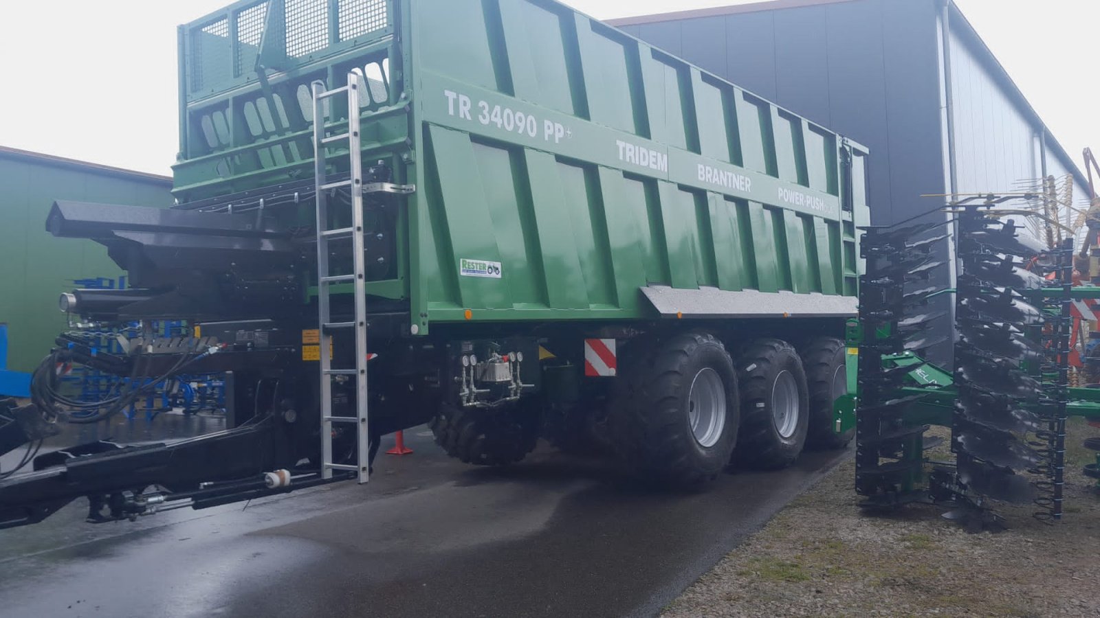 Abschiebewagen typu Brantner TR 34090 PP+, Gebrauchtmaschine v Freudenberg (Obrázek 2)