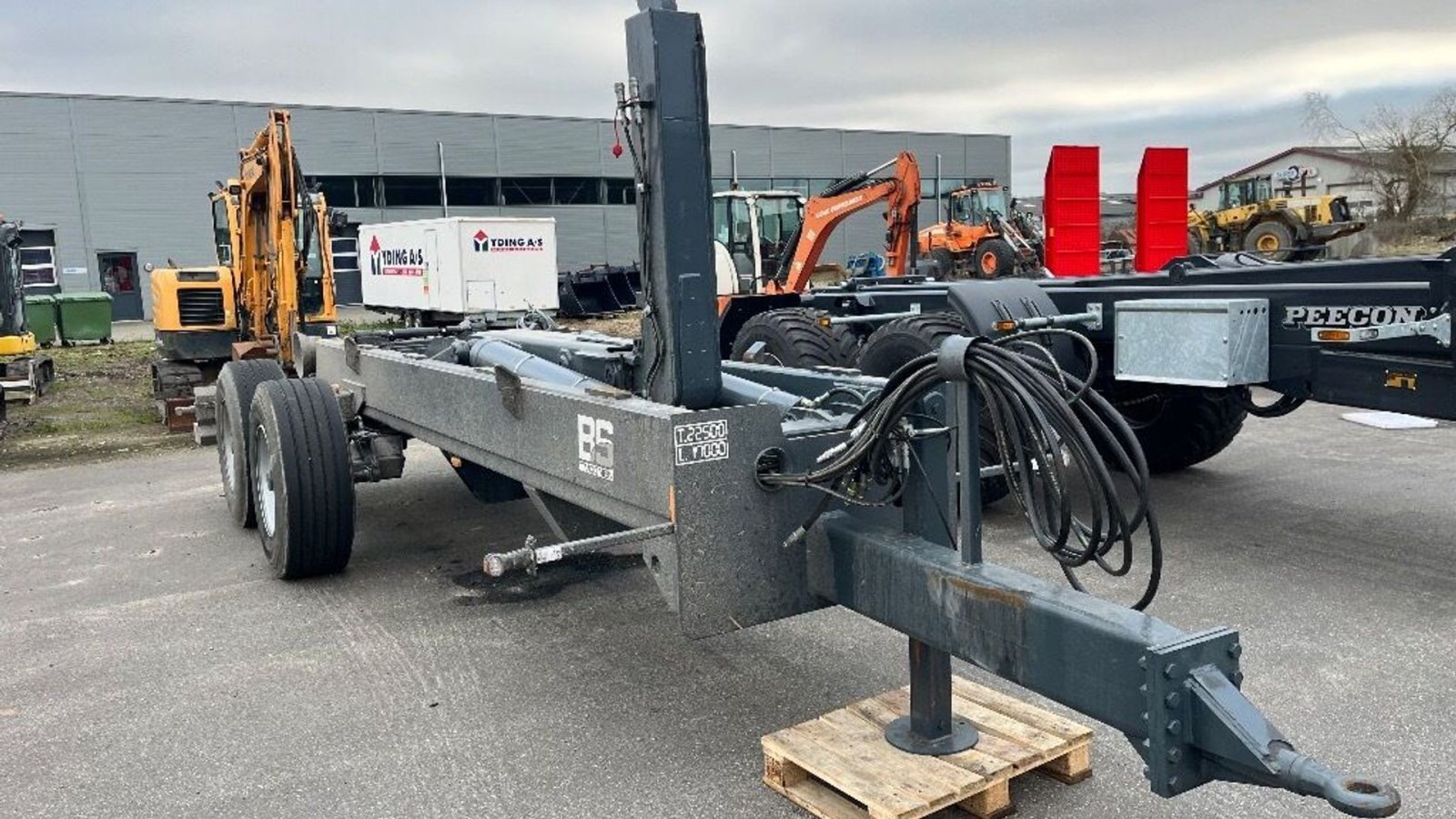 Abschiebewagen del tipo Bs Vogenen 22500, Gebrauchtmaschine In Rødovre (Immagine 9)