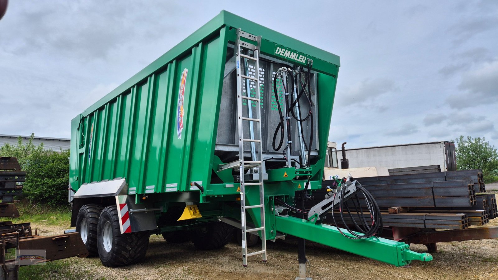 Abschiebewagen του τύπου Demmler TSM 2160 LL, Neumaschine σε Wertingen-Geratshofen (Φωτογραφία 2)