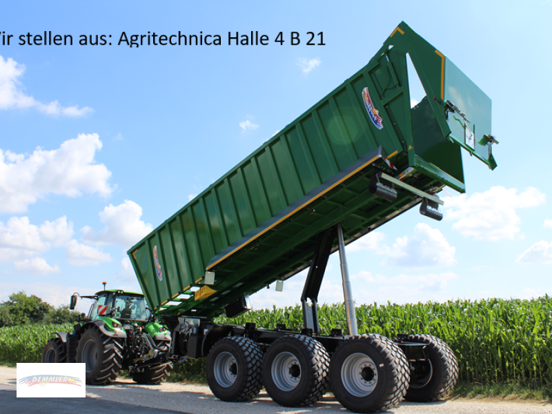 Abschiebewagen des Typs Demmler TSMÜ 3180 L, Neumaschine in Wertingen-Geratshofen (Bild 1)