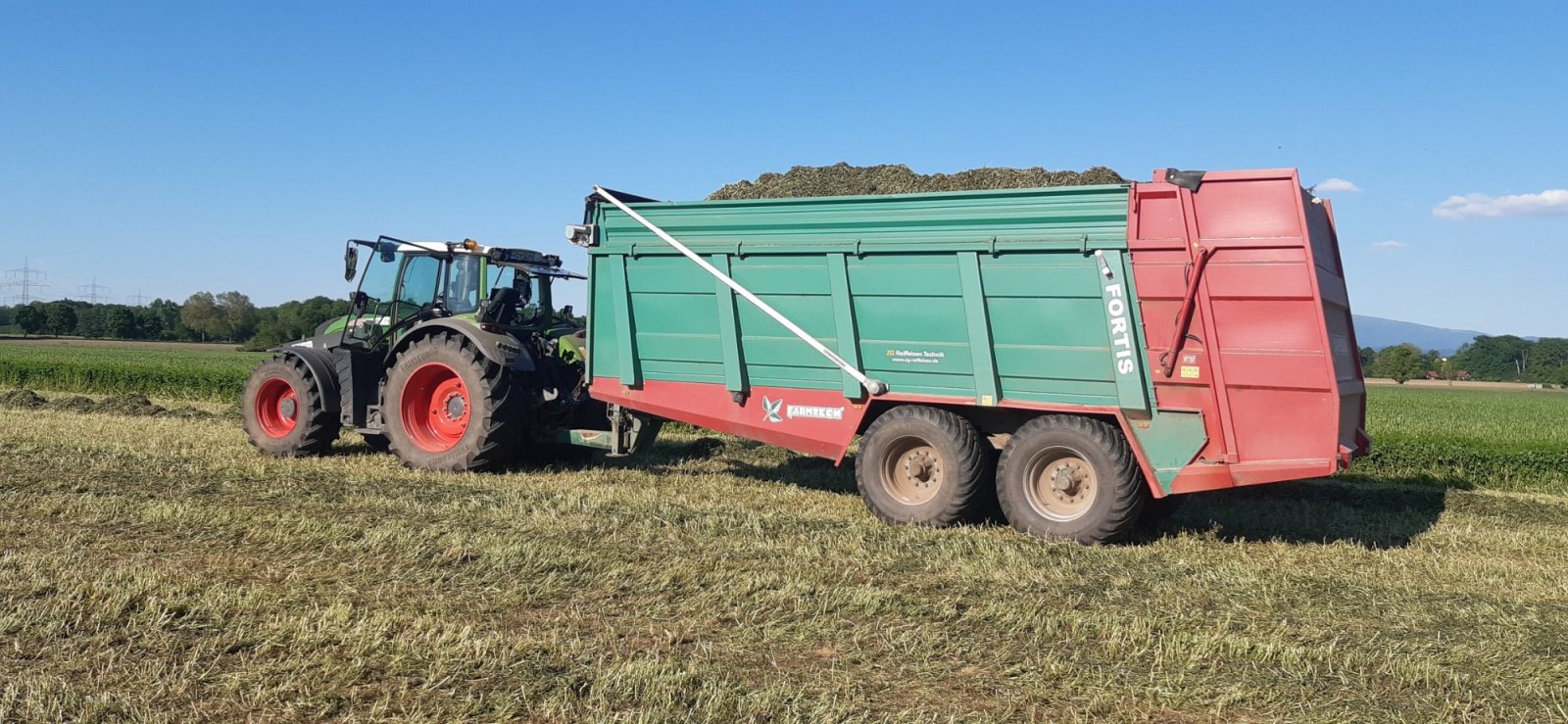Abschiebewagen of the type Farmtech Abschiebewagen, Gebrauchtmaschine in Buchenbach (Picture 1)
