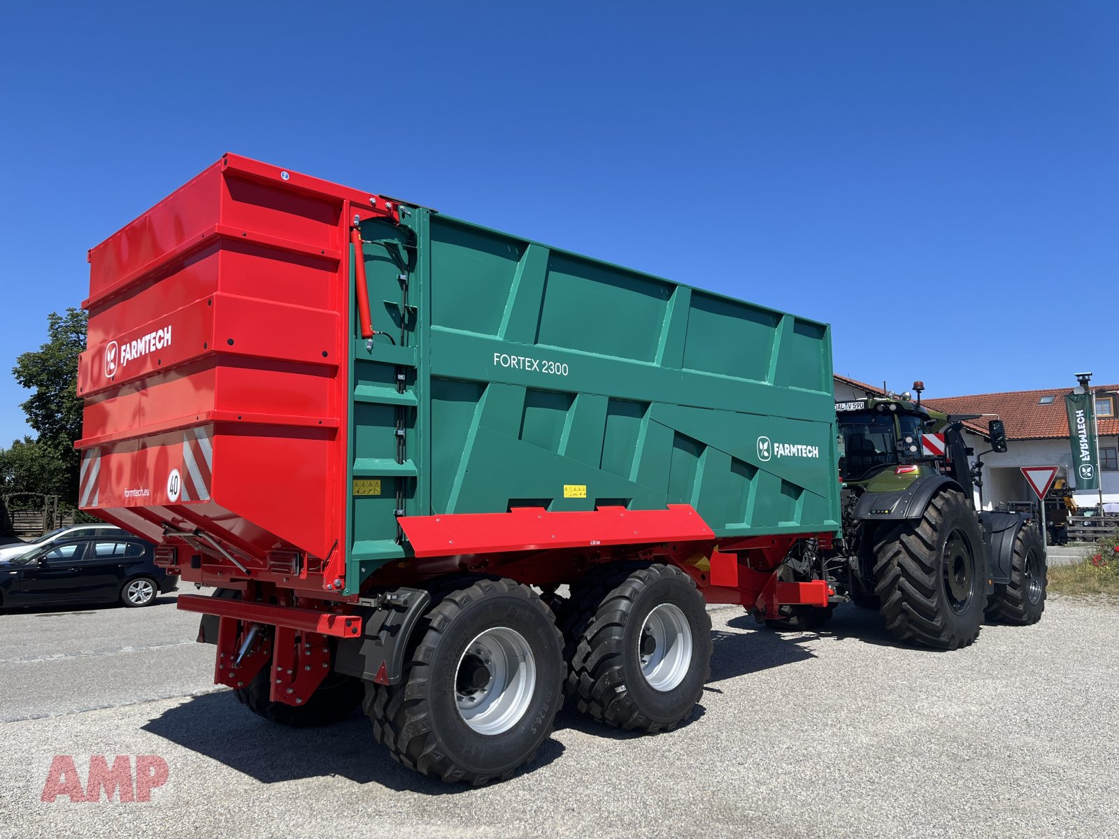 Abschiebewagen typu Farmtech Fortex 2300, Neumaschine v Teising (Obrázek 3)