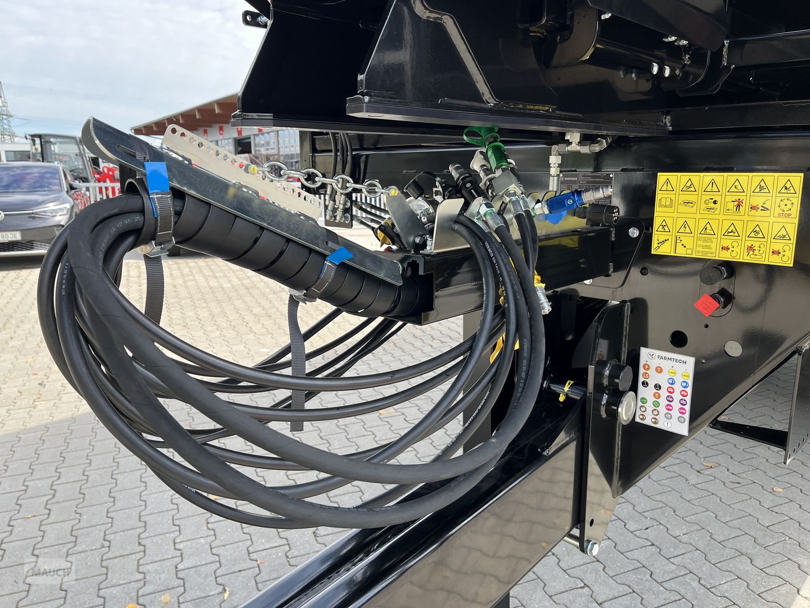 Abschiebewagen des Typs Farmtech Fortex 2300, Neumaschine in Burgkirchen (Bild 14)