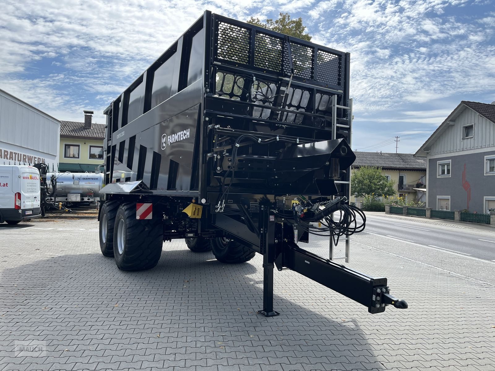 Abschiebewagen des Typs Farmtech Fortex 2300, Neumaschine in Burgkirchen (Bild 12)