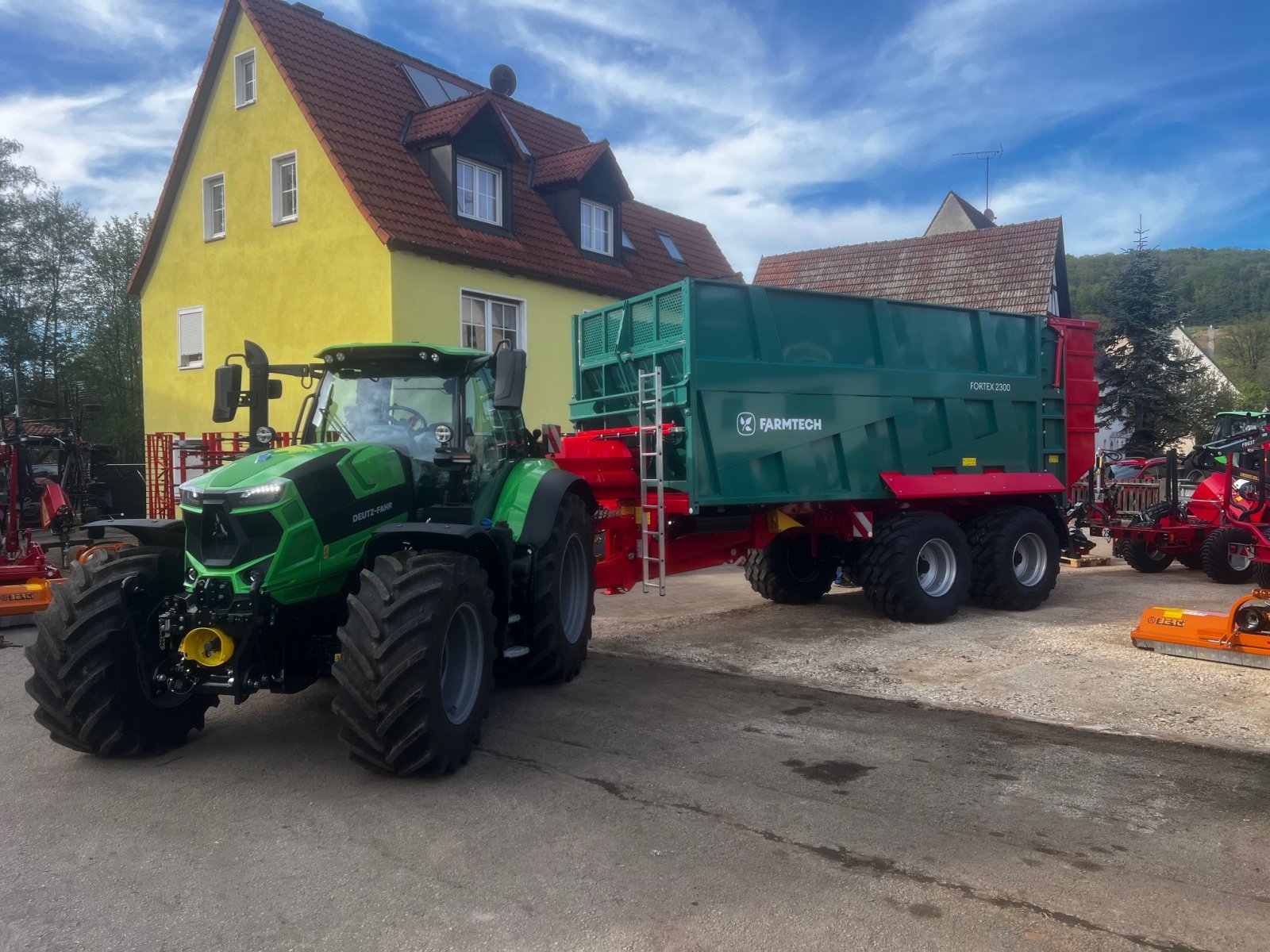 Abschiebewagen typu Farmtech Fortex 2400, Neumaschine v Offenhausen (Obrázek 2)
