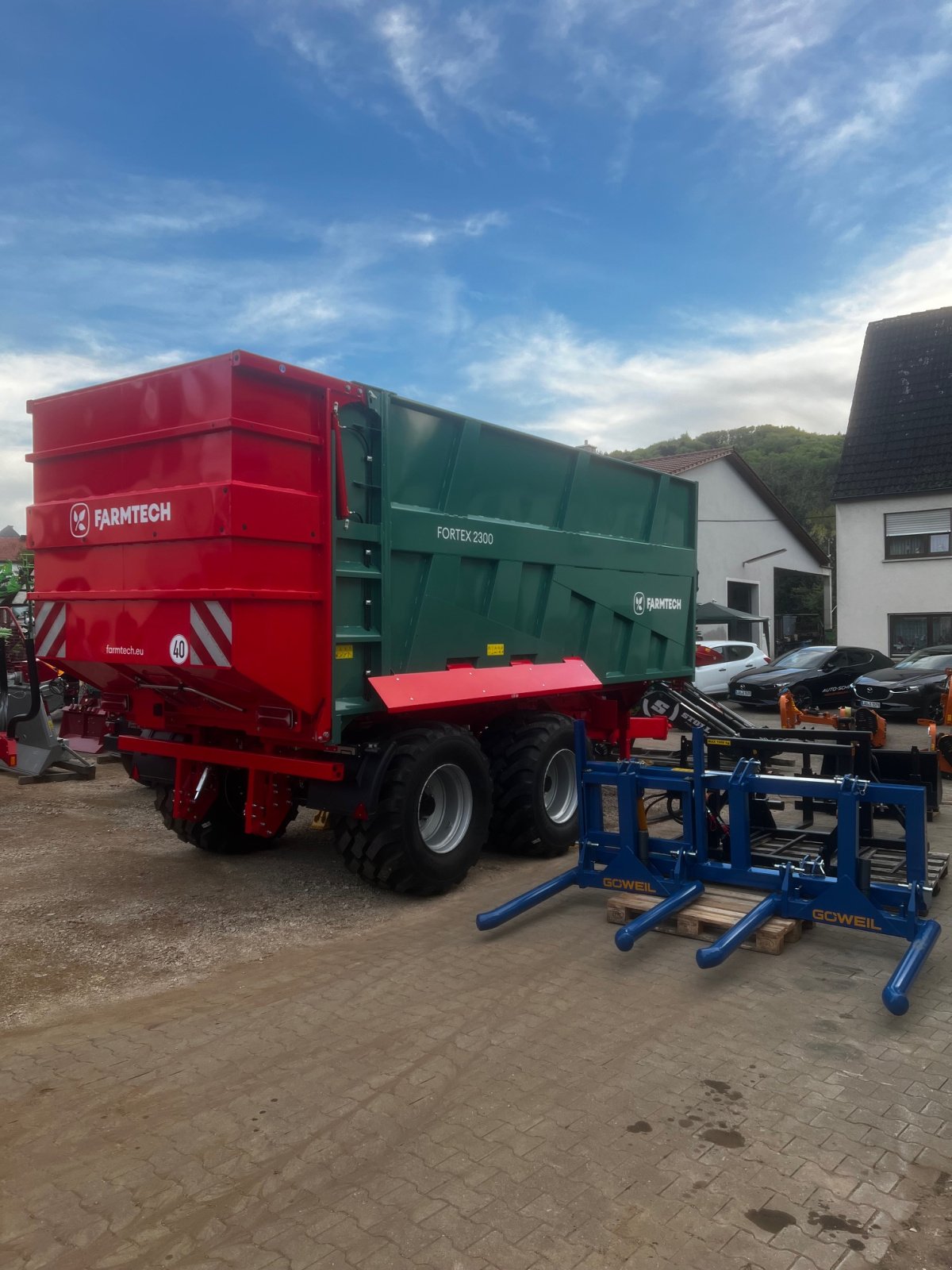 Abschiebewagen typu Farmtech Fortex 2400, Neumaschine v Offenhausen (Obrázek 3)