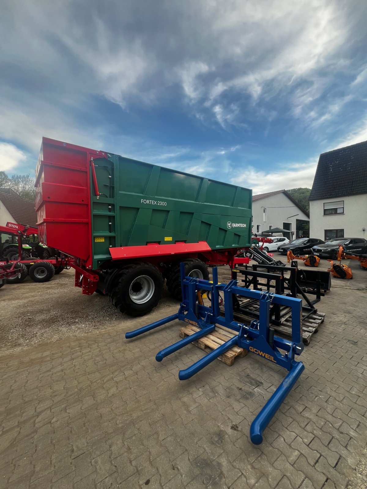 Abschiebewagen typu Farmtech Fortex 2400, Neumaschine v Offenhausen (Obrázek 4)