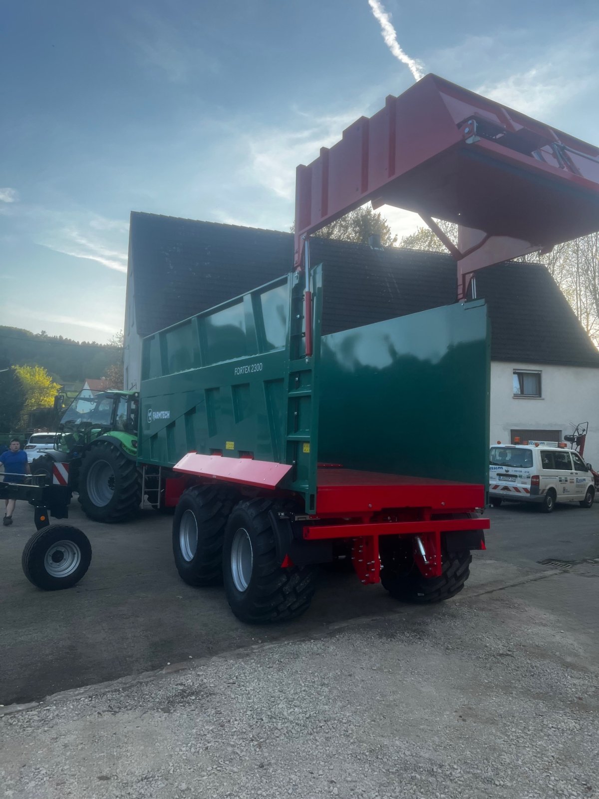 Abschiebewagen typu Farmtech Fortex 2400, Neumaschine v Offenhausen (Obrázek 5)