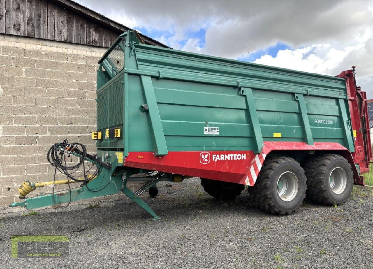Abschiebewagen des Typs Farmtech FORTIS 2200 Abschiebewagen + Streuwerk, Mietmaschine in Homberg/Ohm - Maulbach (Bild 1)