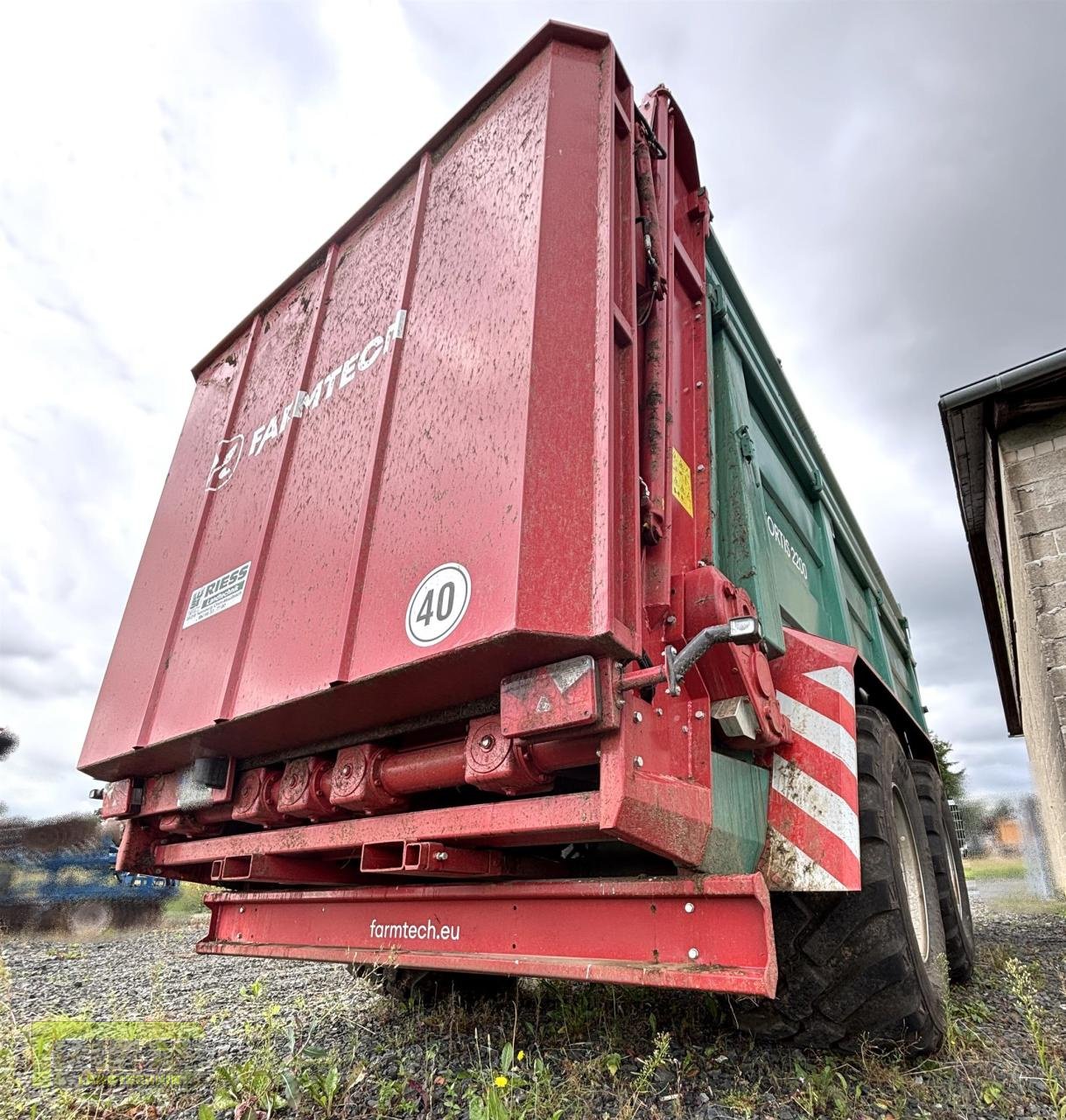Abschiebewagen des Typs Farmtech FORTIS 2200 Abschiebewagen + Streuwerk, Mietmaschine in Homberg/Ohm - Maulbach (Bild 10)