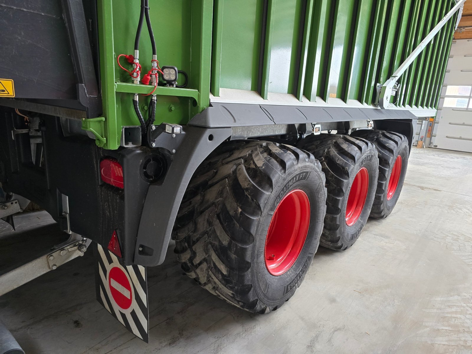 Abschiebewagen del tipo Fliegl 391, Gebrauchtmaschine en Winzer (Imagen 4)