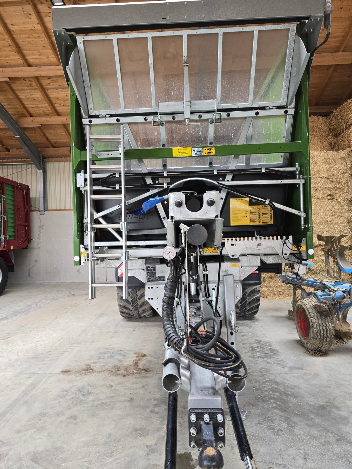 Abschiebewagen del tipo Fliegl 391, Gebrauchtmaschine en Winzer (Imagen 5)