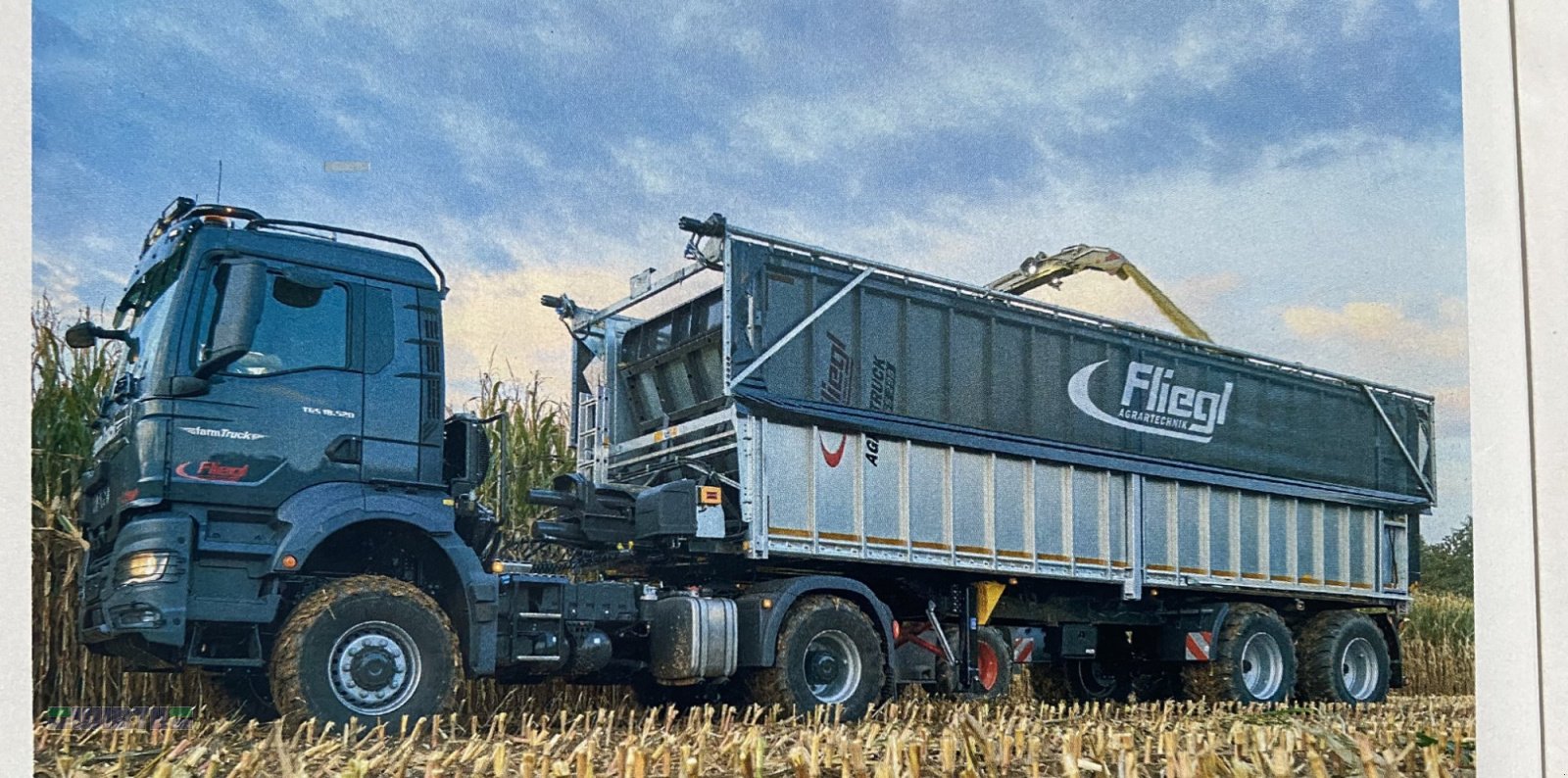 Abschiebewagen типа Fliegl ASS 298, 2 Achs AGRO- Truck, Abschiebe-Sattelauflieger, Aktion, Neumaschine в Buchdorf (Фотография 1)