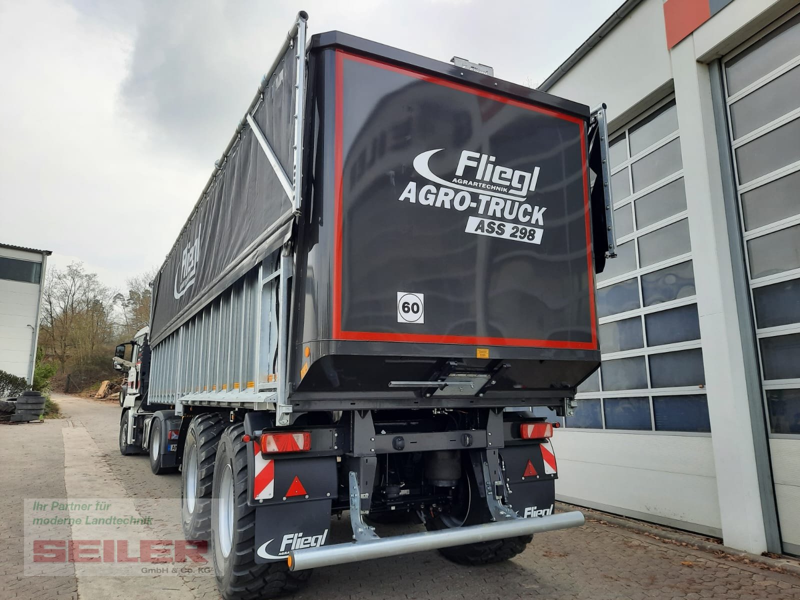 Abschiebewagen typu Fliegl ASS 298 Agro-Truck 55m³ + Top Lift Light, Neumaschine w Ansbach (Zdjęcie 8)