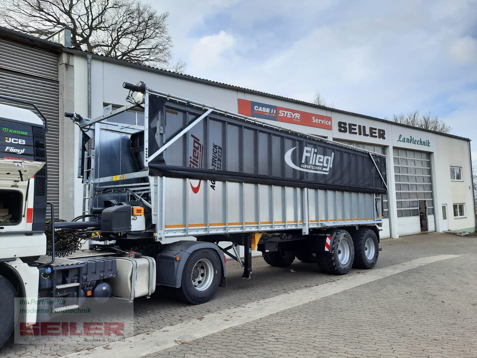 Abschiebewagen typu Fliegl ASS 298 Agro-Truck 55m³ + Top Lift Light, Neumaschine v Ansbach (Obrázok 9)