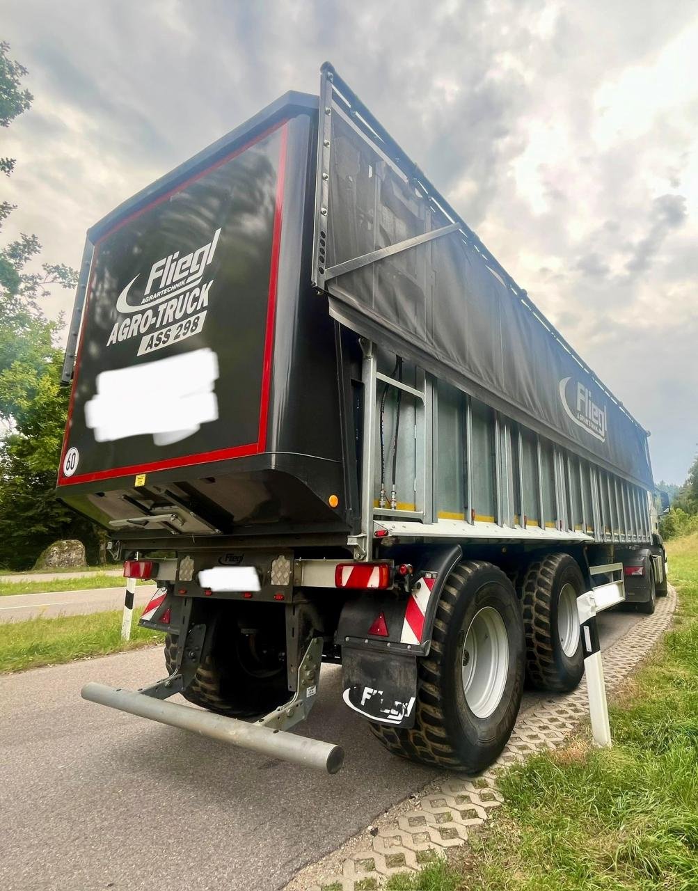 Abschiebewagen del tipo Fliegl ASS 298 Umgekippt/Schaden, Gebrauchtmaschine en Könnern (Imagen 4)