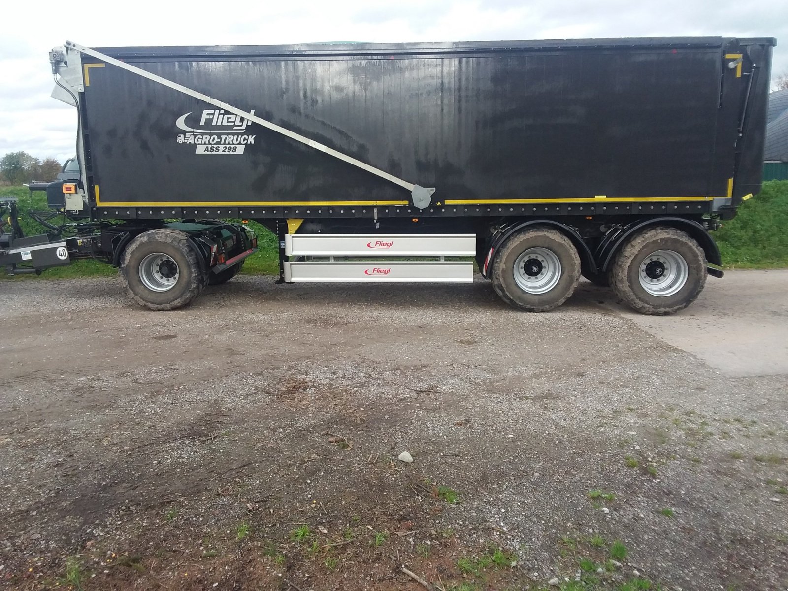 Abschiebewagen of the type Fliegl ASS 298, Gebrauchtmaschine in Igling (Picture 4)