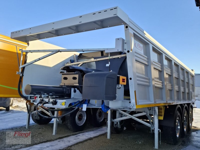 Abschiebewagen del tipo Fliegl ASS 372 Dreiachs, Neumaschine In Mühldorf (Immagine 1)