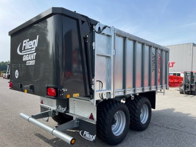 Abschiebewagen del tipo Fliegl ASW 110 Tandem, Neumaschine In Wallern (Immagine 6)