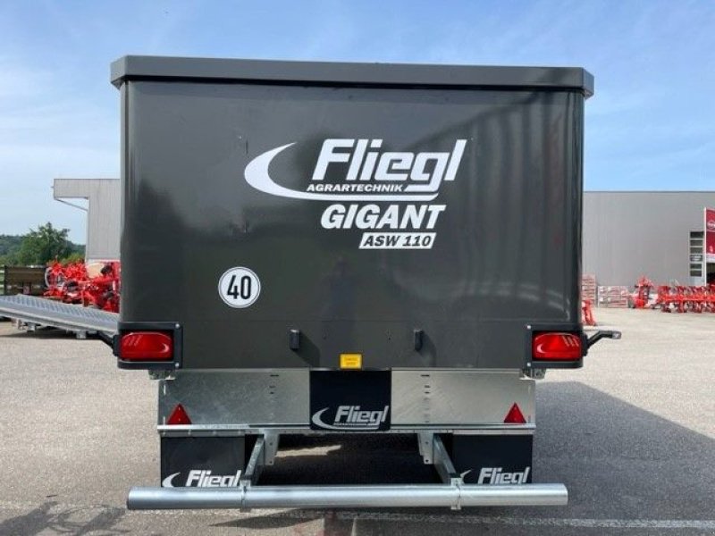 Abschiebewagen del tipo Fliegl ASW 110 Tandem, Neumaschine In Wallern (Immagine 5)